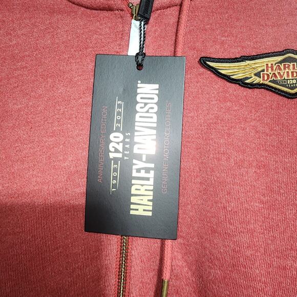 Harley Davidson hoodie 120 year anniversary women's medium - Picture 4 of 8